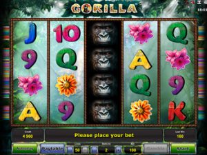  Игровой аппарат gorilla